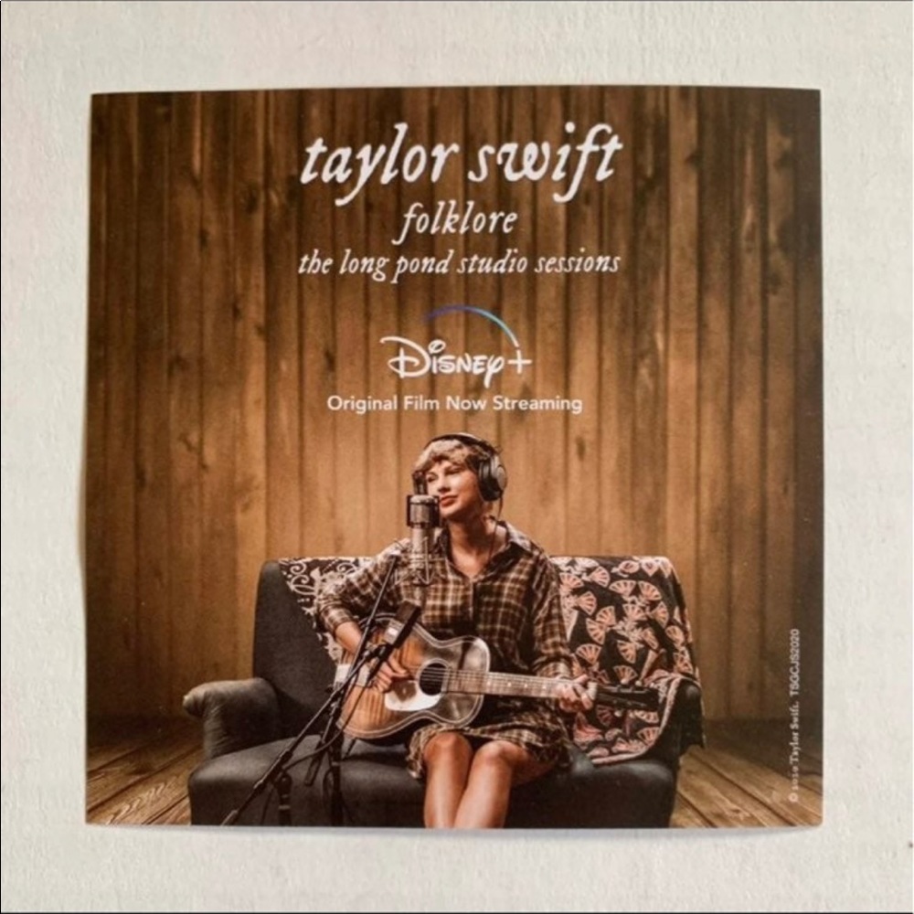 Taylor Swift Folklore mini poster